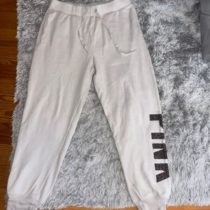 PINK leopard print sweats